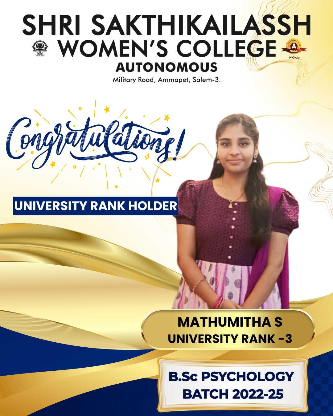 Gold Medalist Achievement